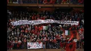 Italy - Albania (Itali-Shqiperi) TIFOZERIA ME E FLAKTE NE BOTE #RESPECT