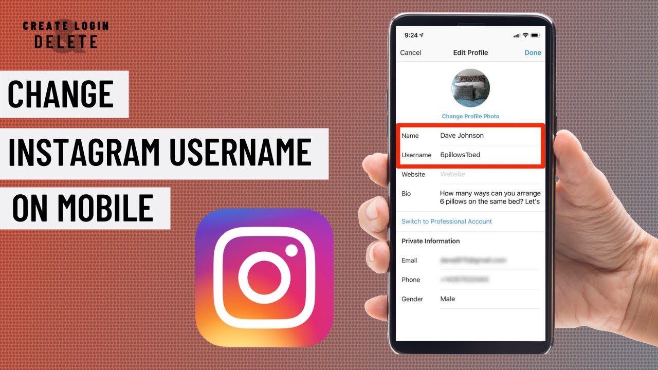 How To Change Instagram Username on Mobile? Instagram Username Change ...