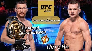 ПРОГНОЗ НА БОЙ МЕРАБ ДВАЛИШВИЛИ-ПЕТР ЯН 2 | РЕВАНШ МЕРАБ ДВАЛИШВИЛИ VS ПЕТР ЯН 2 ПРОГНОЗ НА ЮФС 323