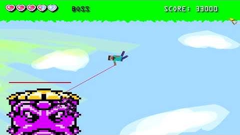 Minecraft flash game Boss Monster