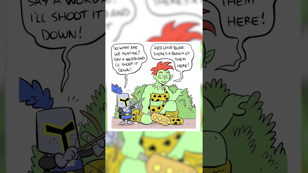 My Girlfriend Is an Orc Warlord Comic Dub #10 (Funny Web Comics Dubs)