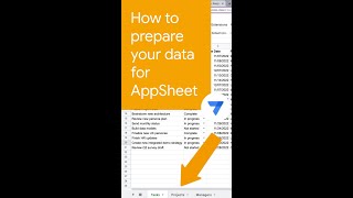 How to prepare your data for AppSheet screenshot 5