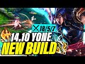 Lethal tempo is gone new patch 1410 yone build new items is yone done