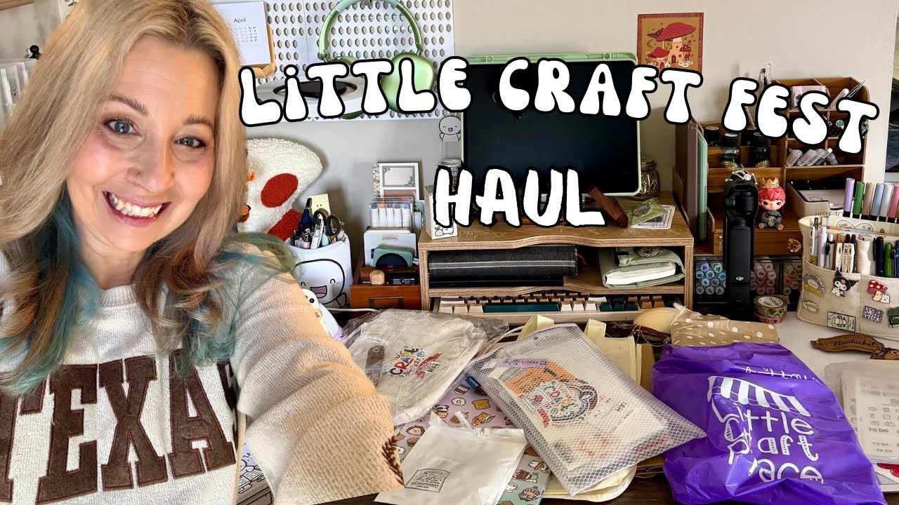 Pens, Paper and Stickers Oh My!Little Craft Fest | Haul | Let’s Chat