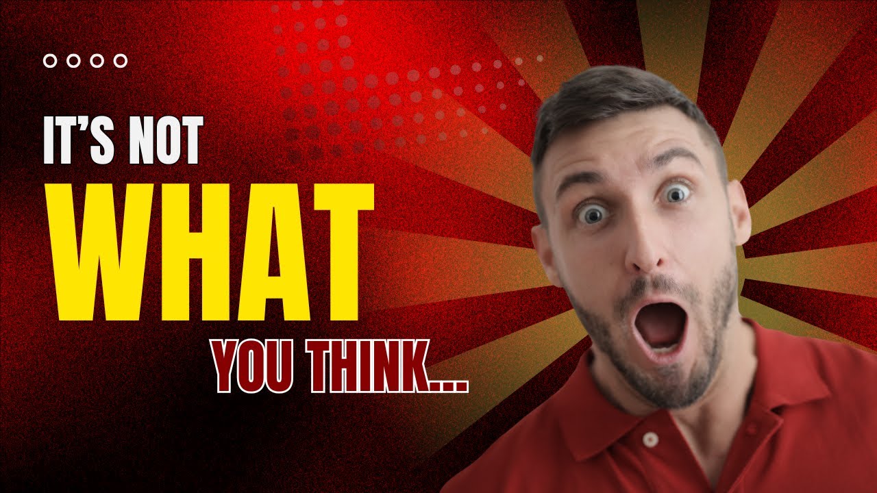 The Shocking Truth Why You're Broke... YouTube