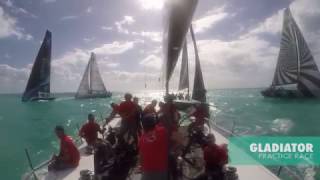Quantum Key West 2017 - Gladiator TP52 Practice Race