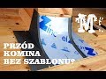 #22 PRZÓD KOMINA po NIEMIECKU!!! Bez szablonu!!! STANDING SEAM METAL ROOF DIY! CHIMNEY FRONT