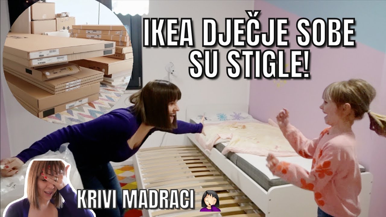 PLANOVI ZA DJEČJE SOBE I IKEA DOSTAVA mama 4 djece