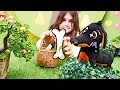 Eğitici video. Mina sokakta bulduğu köpeğe kemik suyu çorbası yapıyor. Okul öncesi eğitim
