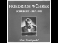 FRIEDRICH WUHRER plays BRAHMS Handel Variations &amp; Intermezzi Op.117 (1961)