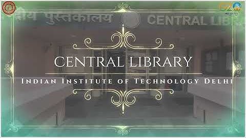 IIT Delhi Library