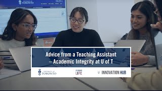 Advice from a Teaching Assistant – Academic Integrity at U of T