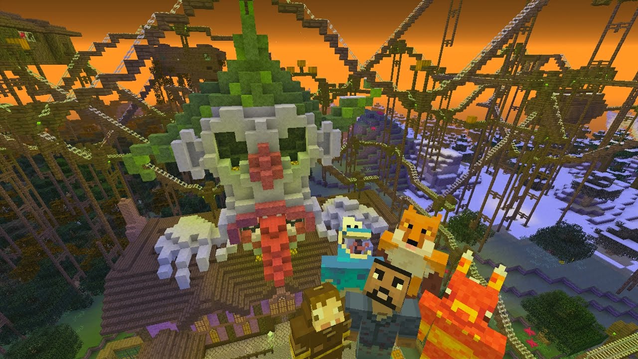 Minecraft Xbox   Hide and Seek   Haunted Fair