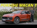 new Porsche Macan T REVIEW - 2022 Macan facelift in the purist sports version? 🤔