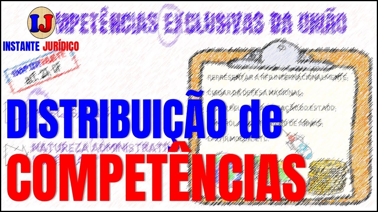 30- DIREITO CONSTITUCIONAL - DISTRIBUIÇÃO DE COMPETÊNCIAS