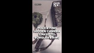 Eugene police find hidden camera tied to suspected burglary ring