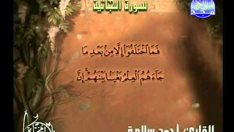 سورة الجاثية ــ احمد سلامة