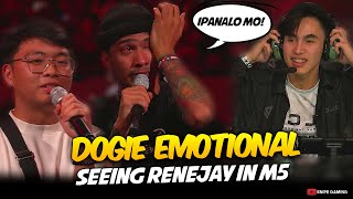 DOGIE GETTING EMOTIONAL SEEING RENEJAY in the M5 STAGE . . . 😭