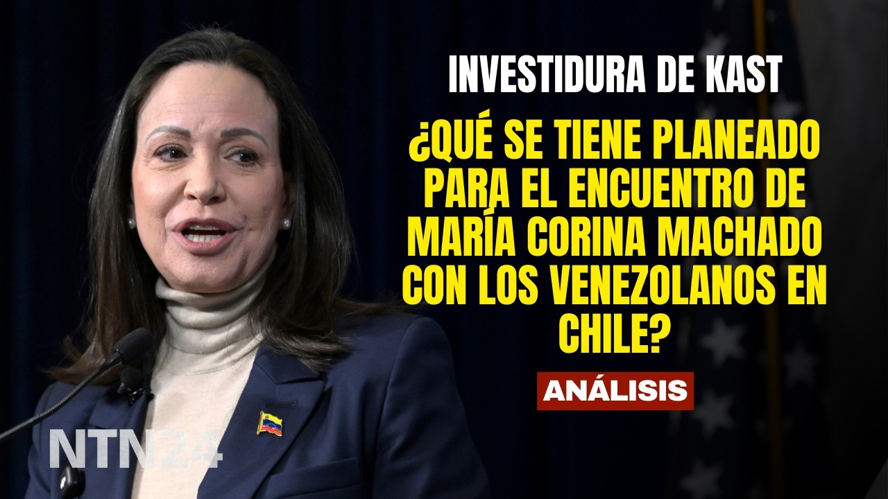 ¿Qué se tiene planeado para el encuentro de María Corina Machado con los venezolanos en Chile?