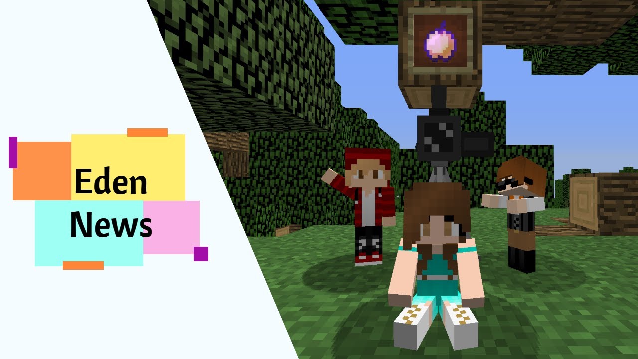 Eden Rp Minecraft Living Word Daycare | Side Story: Eden News Ep.1 | Minecraft Roleplay ...