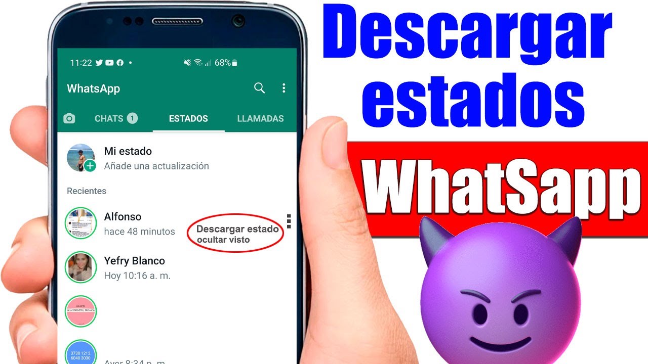 Whatsapp letras de colores sin aplicaciones