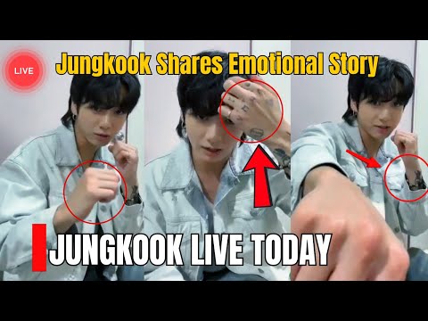 JUNGKOOK LIVE🔴! “I