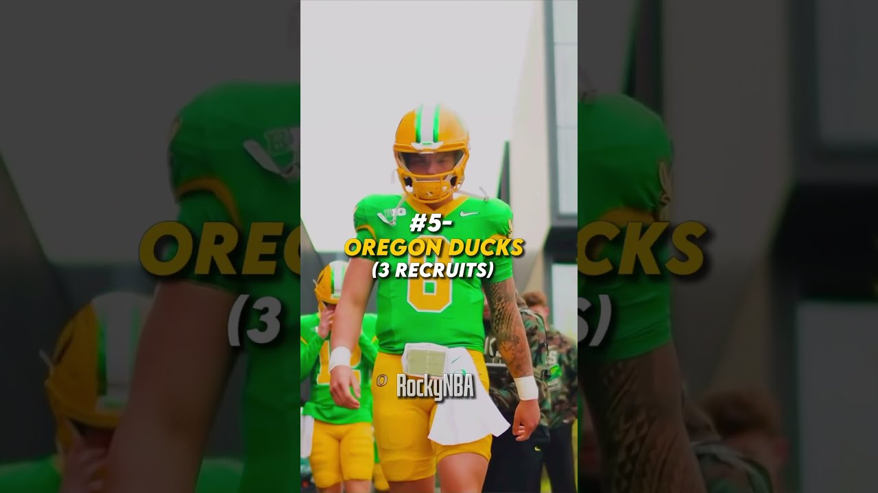 Most 5 Recruits Schooly Cfb Jesus Fyp