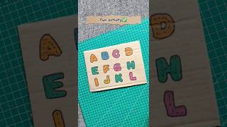 Alfabeth writing idea montessori