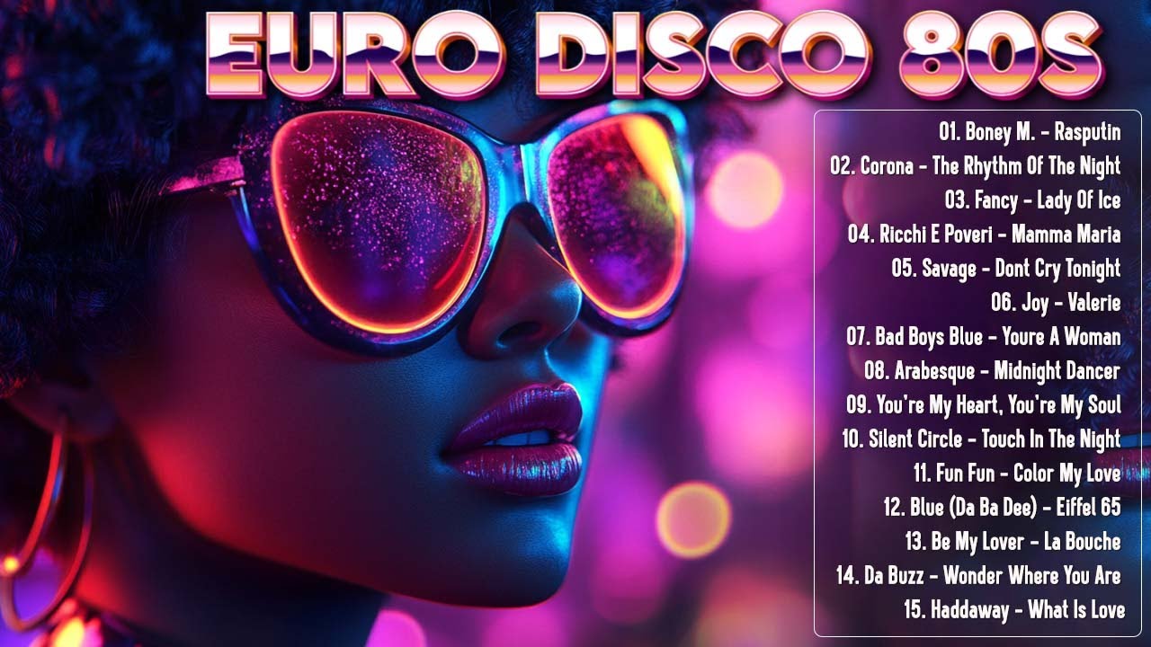 Best Disco Dance Songs Of 80 90 Legends - Golden Euro Disco Megamix ...