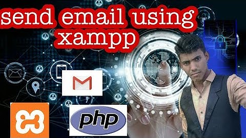 Send email from localhost xampp and using php