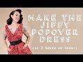 Tutoriel sur la robe popover de gertie premire partie