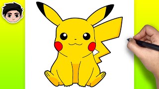 How To Draw Pikachu | Pokemon - Easy Step By Step Tutorial