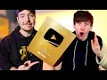 I stole MrBeast's Youtube Play Button without him knowing!