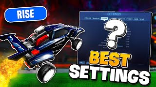 BEST Pro Rocket League Settings! RISE Settings 2025 (Camera, Deadzone & Controller)