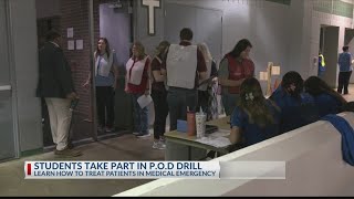 Longview High School hosts simulated anthrax drill, emergency preparedness exercise