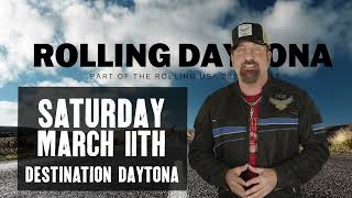 VIP PASSES FOR JACKYL WITH DMC HERE AT TEDDY MORSE'S DESTINATION DAYTONA!!!