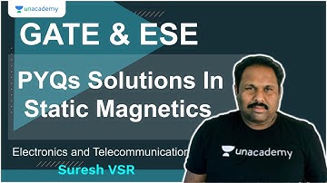PYQs Solutions In Static Magnetics | ECE | Suresh VSR