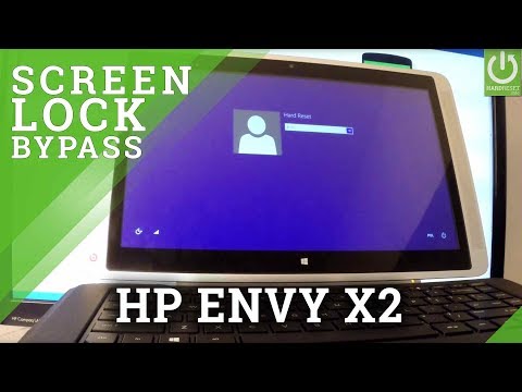 How to Hard Reset HP Envy x2 - Bypass Password / Format Windows