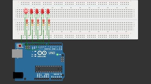 Arduino Circuits: Knight Rider LED