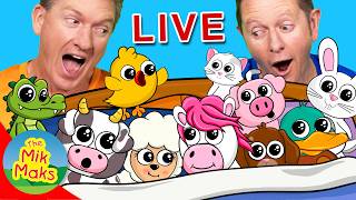 🔴 Continuous Mik Maks Kids Songs 24/7 for Toddlers | Sing Dance & Giggle with Family Songs