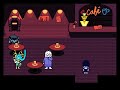 Forcing unused recruits into the cafe (Deltarune)