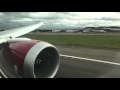 Virgin Atlantic Boeing 787-9 Takeoff from London-Heathrow