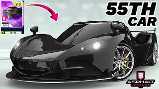ASPHALT 9 - FESTIVE Season Bundle Pass / ARASH AF10 Unlocked / Class B / My 55Th Car 🤩