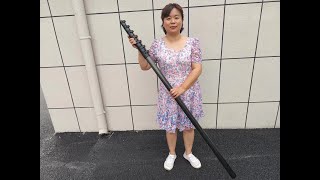 35ft carbon fiber telescopic pole