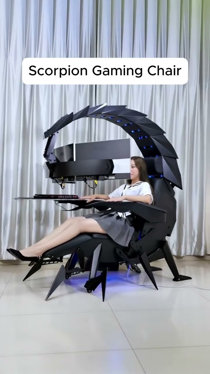 Product Link in Bio ( # 1196 ) @MaviGadgets✅ Zero Gravity Massage Ergonomic Scorpion Gaming Chair