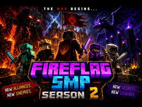 🔥FireFlag SMP Season 2 –Official Trailer | The War Begins... ft.@vikufflive