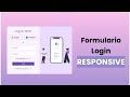 Formulario de Login Responsive || HTML & CSS
