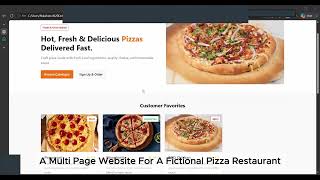 Pizzeria Express - WEB1201/WEB2014 Video Demonstration