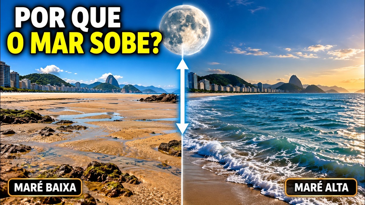 ? Por Que a Maré Sobe e Desce? Entenda as Marés no Brasil