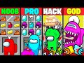 Minecraft Battle AMONG US COFFIN MEME 2 CRAFTING CHALLENGE NOOB vs PRO vs HACKER GOD Funny Animation